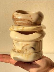 Bracelets et joncs en résine pour femmes, nouvelle collection, bijoux de style ange pour les fêtes et les mariages, haute qualité - Product Image 4