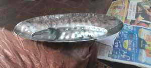 Bandejas Art Deco de latón grandes elegantes hechas a medida 1 metro de ancho hecho a mano Naturaleza muerta patrón atemporal encanto decoración servir - Product Image 2