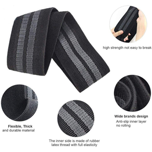 ชุดยางยืดออกกำลังกายสำหรับขาและสะโพก ยี่ห้อ Custom Logo ขายส่ง สำหรับฟิตเนส โยคะ ทำจากยางซิลิโคน - Product Image 5