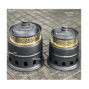 ชุดจานเสิร์ฟอาหาร2ขนาดพร้อมจานอลูมิเนียมคุณภาพดีพิเศษสำหรับร้านอาหารของโรงแรม - Product Image 6