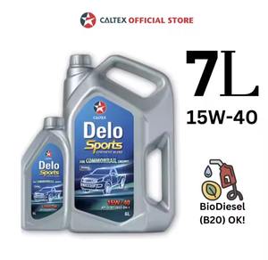 CALTEX Delo Sports Alto Rendimiento SAE 15W-40 Aceite de Motor Diesel Semisintético de 6L + 1L Paquete para Vehículos Pickup 4x4 - Product Image 2