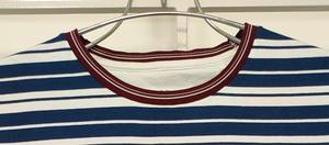 Vêtements décontractés 100% coton personnalisés pour hommes T-shirt à manches courtes teint en fil avec motif de BD - Product Image 3