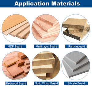 Frese per Fresatrice a Diamante PCD per Lavorazione del Legno, Fresa Diamantata a Punta Dritta per Rifilatura del Legno, Fresa per Lavorazione del Legno PCD - Product Image 6