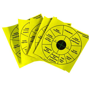 Bersaglio di Addestramento Fluorescente Altamente Visibile da 12 Pollici per Correzione Destra e Sinistra - Product Image 5