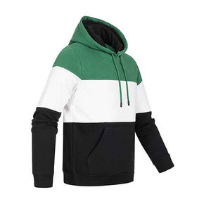 Pull à capuche pour hommes de haute qualité imprimé personnalisé brodé solide motif polaire matériel lavé Technique pour l'hiver - Product Image 2