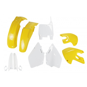 Kit di plastica completa OEM per Suzuki RM 125 1999-2000 per migliorare le ruote delle motociclette - Product Image 1