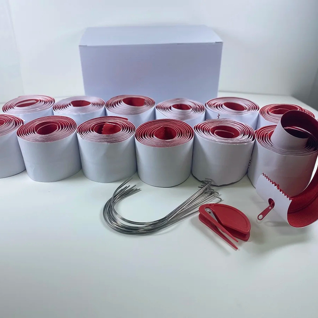 12PK Zipper with Flap Hooks Heavy Duty Self Adhesive Peel N Stick for Restoration