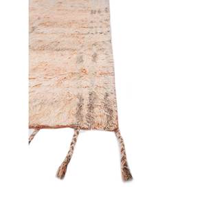 Alfombra de Lana Anudada a Mano Zuri, Diseño Abstracto Rectangular con Rayas Rojas y Naranjas, para Entrada o Pasillo, 9x12, Modelo AKWL-7232, para Habitación de Adolescentes - Product Image 3