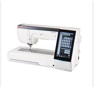 Machine à coudre et à broder informatisée JANOME HORIZON MEMORY CRAFT 15000 toute neuve, garantie de 3 ans pour les vêtements et les tissus - Product Image 1