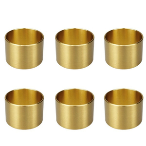 Flower Metal Stainless Steel Elegant Wedding Napkin <b>Ring</b> Party Hotel High Quality Round Napkin <b>Ring</b> for Wedding - Product Image 6