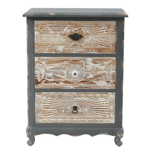 Chất lượng hàng đầu rắn sồi <span class=keywords><strong>Mini</strong></span> <span class=keywords><strong>sideboard</strong></span> với 1 ngăn kéo và 2 cửa ra vào phong cách cổ điển bằng gỗ Tủ hội trường với Cổ Vòng xử lý - Product Image 4