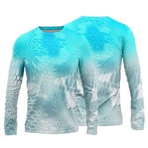 Camisas de Pesca de Poliéster al por Mayor de Fábrica, Manga Larga, Secado Rápido e Impermeables, Tallas Grandes, Ligeras - Product Image 3