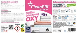 Compresse sbiancanti e antimacchia a doppia azione Oxy - Cleanpill di Orache - 32 unità - Product Image 5