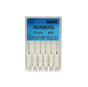 Instrumento de endodoncia más vendido Mani Reamer 21mm #30 para limpieza y modelado de conductos radiculares. - Product Image 5