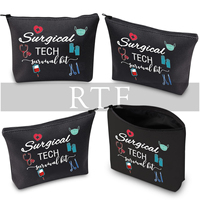 Trousse de toilette et de maquillage compacte pour techniciens chirurgicaux, kit d'accessoires de voyage pour le personnel médical, usage quotidien et extérieur décontracté par Raw to Fine