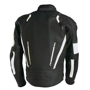 Veste de moto en cuir de mouton véritable du fabricant professionnel Respirante et coupe-vent Vestes de moto OEM véritables - Product Image 3