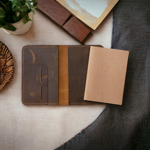 Notebook with Refill Custom Refillable Leather Journal Cover Customize Printing Leather Natural Shade Paper Wholesale Product - Product Image 5