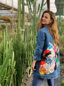 Chaleco Vaquero Sin Mangas de Diseño Nuevo y Moderno, Unisex, para Hombre y Mujer, Chaleco Vaquero con Capucha para Mujer - Product Image 2