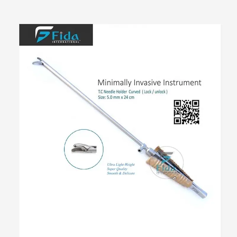 FIDA endoskopi kardiyak aletler minimal invaziv kardiyak cerrahi vana XS Grasper forseps aletleri