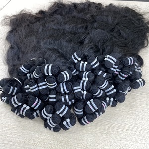 Extensiones de cabello virgen vietnamita crudo de alta calidad 100%, cabello de trama alineado con cutícula Natural de un donante de onda de cabello VQ - Product Image 2