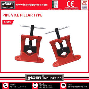 Tornillo de Banco Tipo Pilar de Alta Resistencia Inder, en Oferta, con Roscadora Ridgid, Soporte DIY y ODM, 1 Año de Garantía al Mejor Precio - Product Image 5