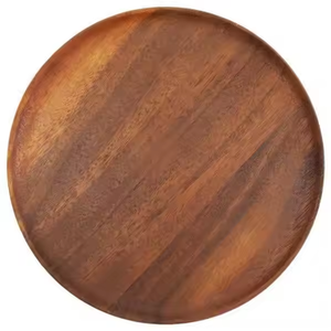 Plato de madera ecológico, platos para aperitivos, cuencos de madera almacenados a la venta por glowin fashion - Product Image 1