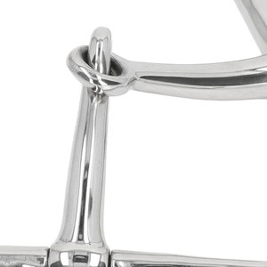 Brocas de anillo sueltas de runa de equitación de acero inoxidable de alta calidad Boquilla de rombo Piezas de mejilla Nueva condición - Product Image 4