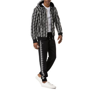 ชุดวอร์มพิมพ์ลายสไตล์ที่เป็นเอกลักษณ์ของผู้ชายชุดใส่สบายผ้าไซส์ใหญ่สำหรับใส่ไปถนนสำหรับฤดูหนาว - Product Image 1