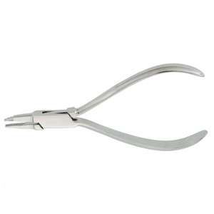 Pince orthodontique, instrument dentaire, acier inoxydable de qualité médicale, poignée manuelle de précision, pointes dentelées, réutilisable - Product Image 6