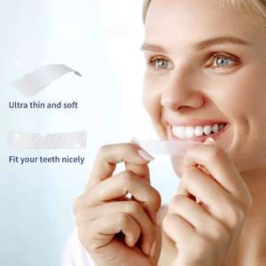 Bandes blanchissantes pour les dents <span class=keywords><strong>5D</strong></span>, saveur menthe, matériau TPE, kit dentaire pour les dents sensibles, soins d'hygiène bucco-dentaire - Product Image 2