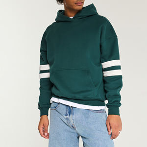 เสื้อมีฮู้ดผ้าฟลีซผ้า30% 70% สำหรับผู้ชายผ้าคอตตอนผสมผ้าโพลีเอสเตอร์สำหรับผู้ชาย - Product Image 5