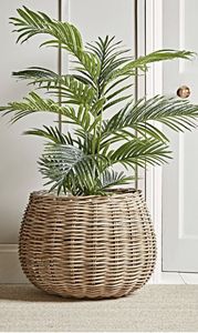Hand Woven <b>Rattan</b> Large <b>Laundry</b> <b>Basket</b> Sea Grass <b>Basket</b> Pots <b>Basket</b> Seagrass Flower Pot with Handle Hand Woven Indoor - Product Image 6
