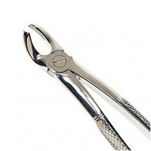 คีมถอนฟันสแตนเลสคุณภาพสูงแบบแมนนวล สำหรับฟันกรามบนซ้าย 18 ซี่ ชุดผ่าตัด ยี่ห้อ Tanveer Dentals รุ่น 1011 CE - Product Image 6