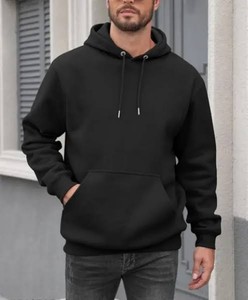OEM Cotton Men's Gym Hoodies Pullover Full Face Zipper Custom Printing Wholesale Blank Full Zip Hoodie for Winter - Product Image 5