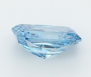 Diamant fantaisie bleu VVS2 de 1,55 ct cultivé en laboratoire Radiant - Product Image 5
