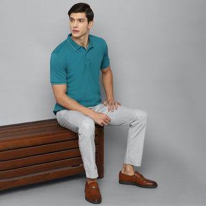 Fabricante 100% algodón manga corta hombres transpirable Polo camisetas Casual sólido patrón de talla grande bordado Logo Polo camisa - Product Image 6