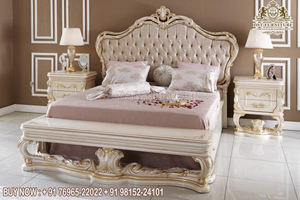 Juego de Muebles de Dormitorio Moderno de 5 Piezas con Cabecera Acolchada, Muebles de Dormitorio Barrocos en Diseño Moderno, Juego de Dormitorio Contemporáneo de Madera de Teca, EE. UU. - Product Image 4