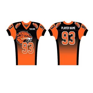 Vente en gros d'uniformes de football américain personnalisés de qualité unique Haut à séchage rapide par sublimation Nouveau SI-AFU-016 d'uniforme de football américain - Product Image 4