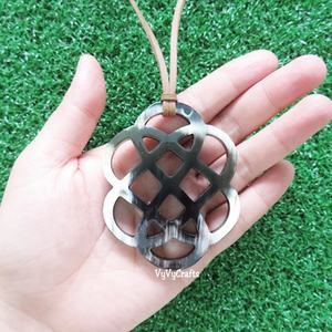 Joyería de Moda Infantil - Joyería de Cuerno de Búfalo Natural Hecha a Mano, Ajustable, Ecológica, Ligera, No Tóxica y Segura para Niños - Product Image 2