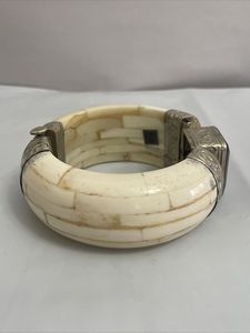 Handmade Natural Buffalo Bone Cuff <b>Bracelet</b> Durable Vintage Jewelry with New Designs Latest Fashion <b>for</b> <b>Girls</b> by HAND MADE CRAFT - Product Image 2