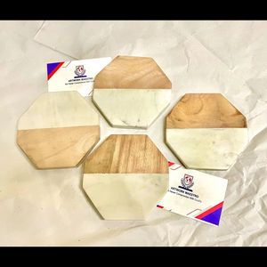 Posavasos Clásico de Madera Hecho a Mano Ecológico de Primera Calidad - Product Image 1