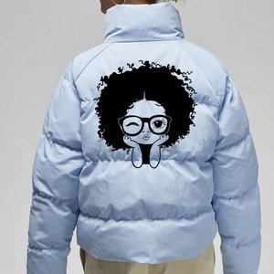 Wholesale Factory Made Puffer <b>Jacket</b> Fashion Women Puffer <b>Jacket</b> Full Zipper Custom Logo Street Wear Puffer <b>Jacket</b> - Product Image 4