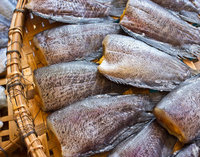 Poisson gourami en peau de serpent séché à prix compétitif