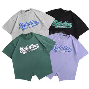 El último diseño de secado rápido Puff Impreso Camisetas Cómodas de calidad premium Puff Impreso Camisetas - Product Image 6
