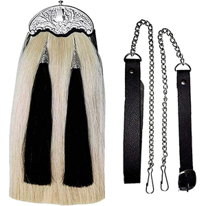 Sutherland Highlanders Cheveux de cheval longs Sporran (100% Original) - Product Image 1