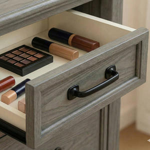 Manija de Gabinete de Aleación de Zinc Curvada y Elegante con Base Alargada para Cómodas y Muebles de Comedor - Manija de Cajón Duradera y Ecológica - Product Image 4