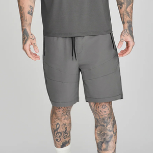 Pantalones cortos de jogging micro sólidos elásticos de alta calidad para hombre, ropa informal con cordón, logotipo impreso personalizado, cómodos, transpirables, de secado rápido - Product Image 2