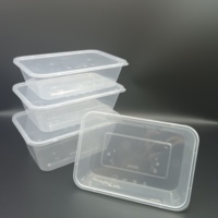 Boîtes de préparation de repas empilables sans BPA pour sushis et sandwichs avec couvercles, compatibles micro-ondes et congélateur, en PP épaissi, boîte bento pour le stockage des aliments