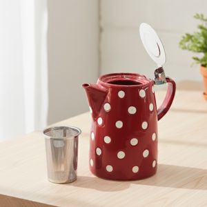 Théière en grès de qualité supérieure 3460253A-1.0 1L, qualité restaurant, pour le café et le thé - Product Image 6