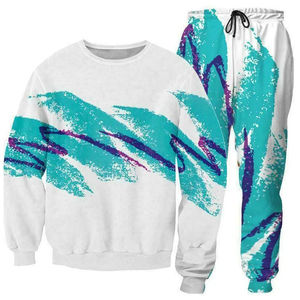 Trajes de chándal para hombre de alta calidad, venta al por mayor, conjunto de chándal apilado con sublimación lisa, chándales de invierno - Product Image 6